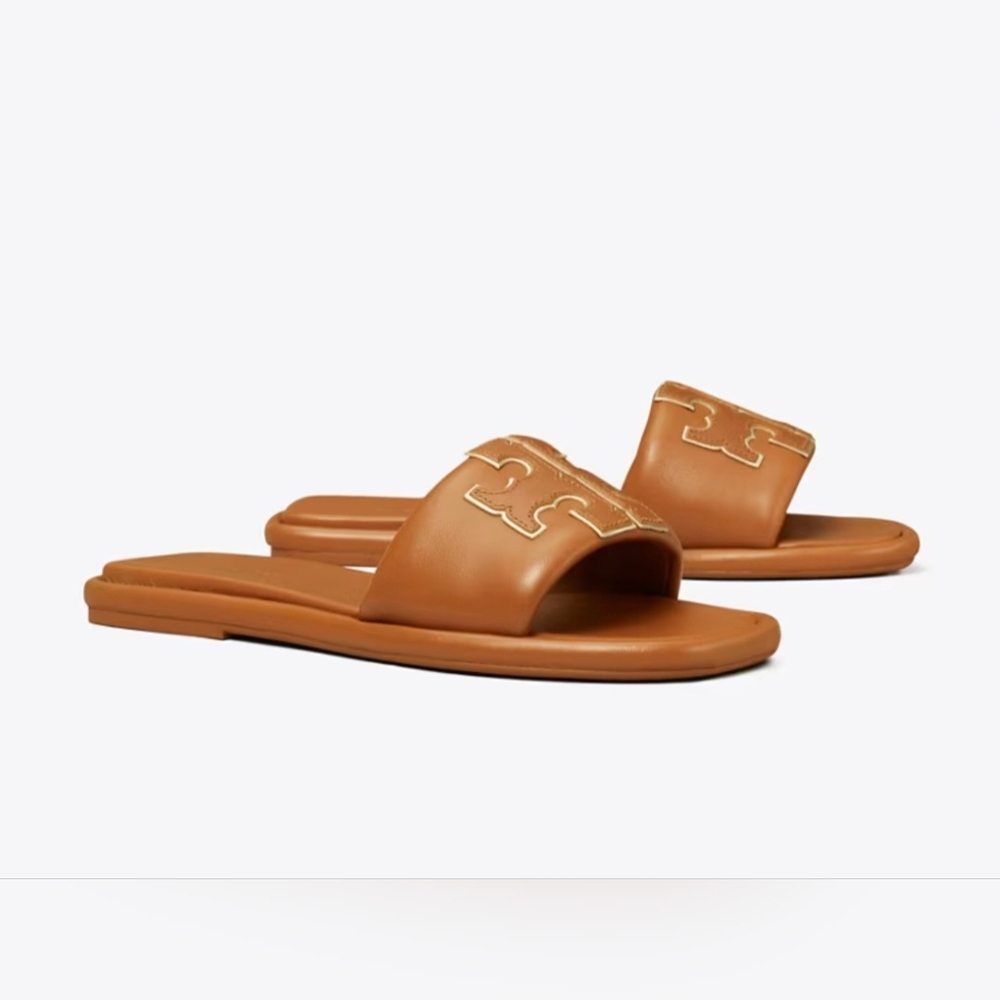 Tory Burch Double T sport slide